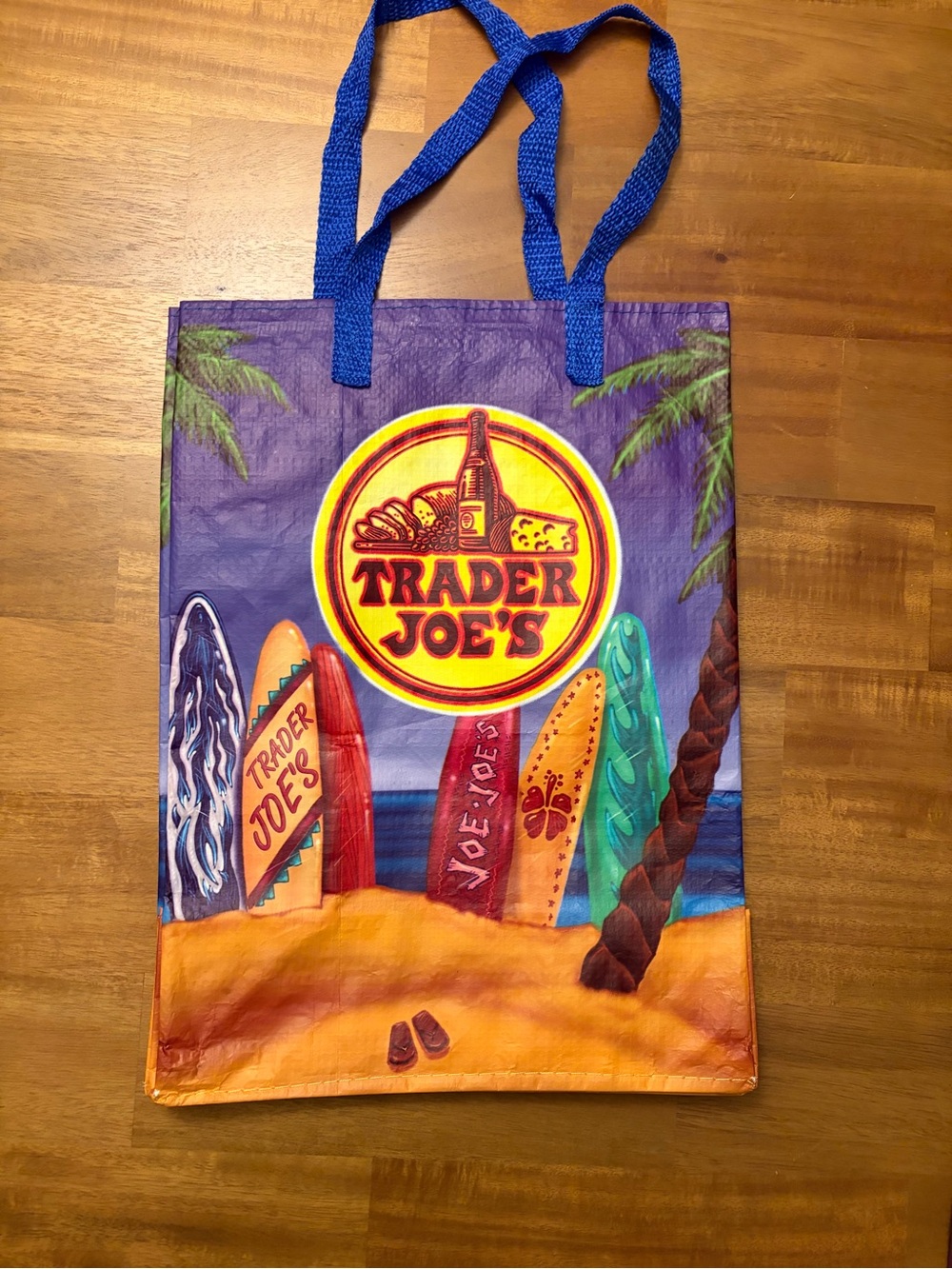 Trader Joe's Surfboard Reusable Tote Bag